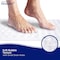 Kenney Mfg Microban Protected Bubble Bath Mat, 26.75in L x 14.5in W, White MB61186H - alternate 4